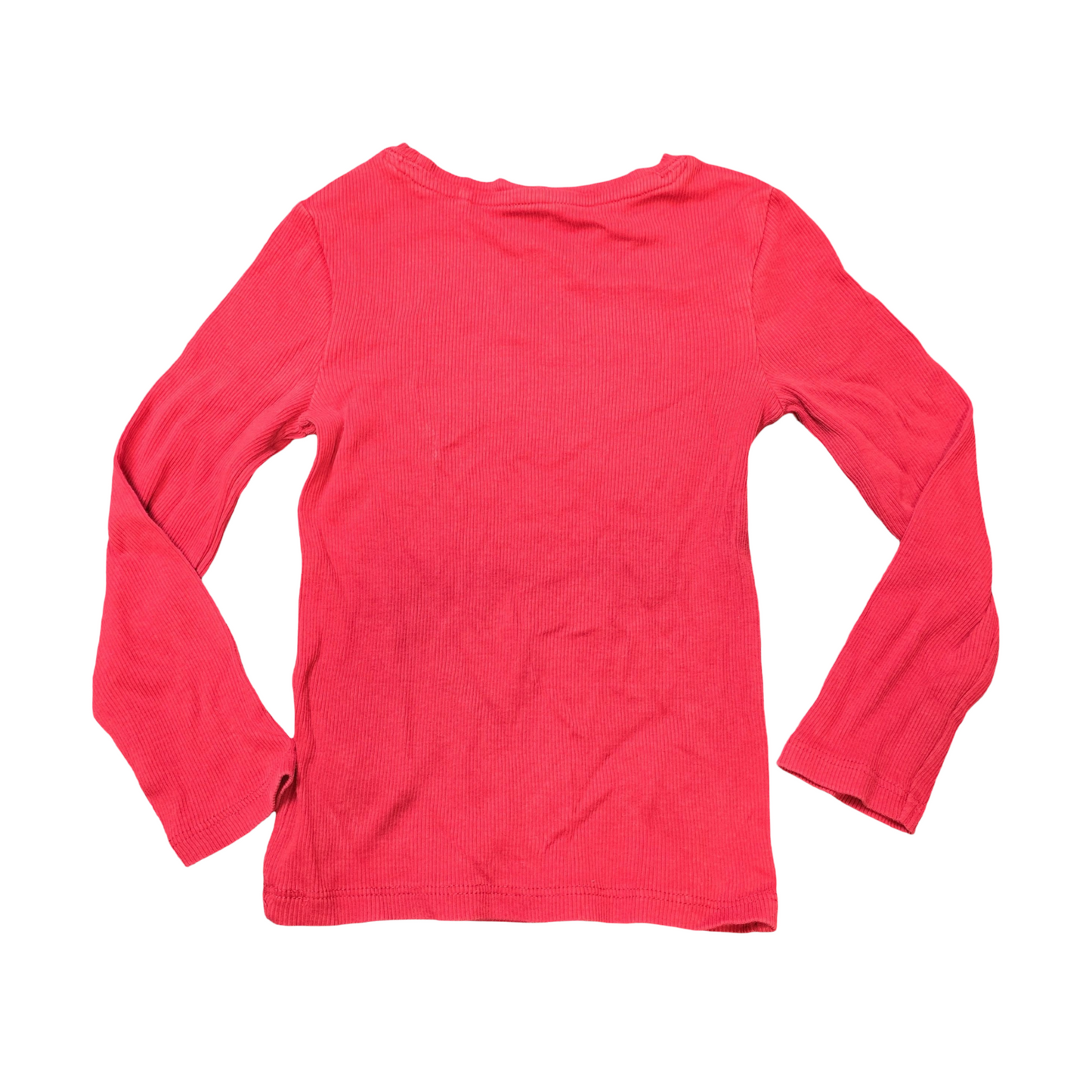 Next Red Long Sleeve T-Shirt – Girls 3 Years – 100% Cotton