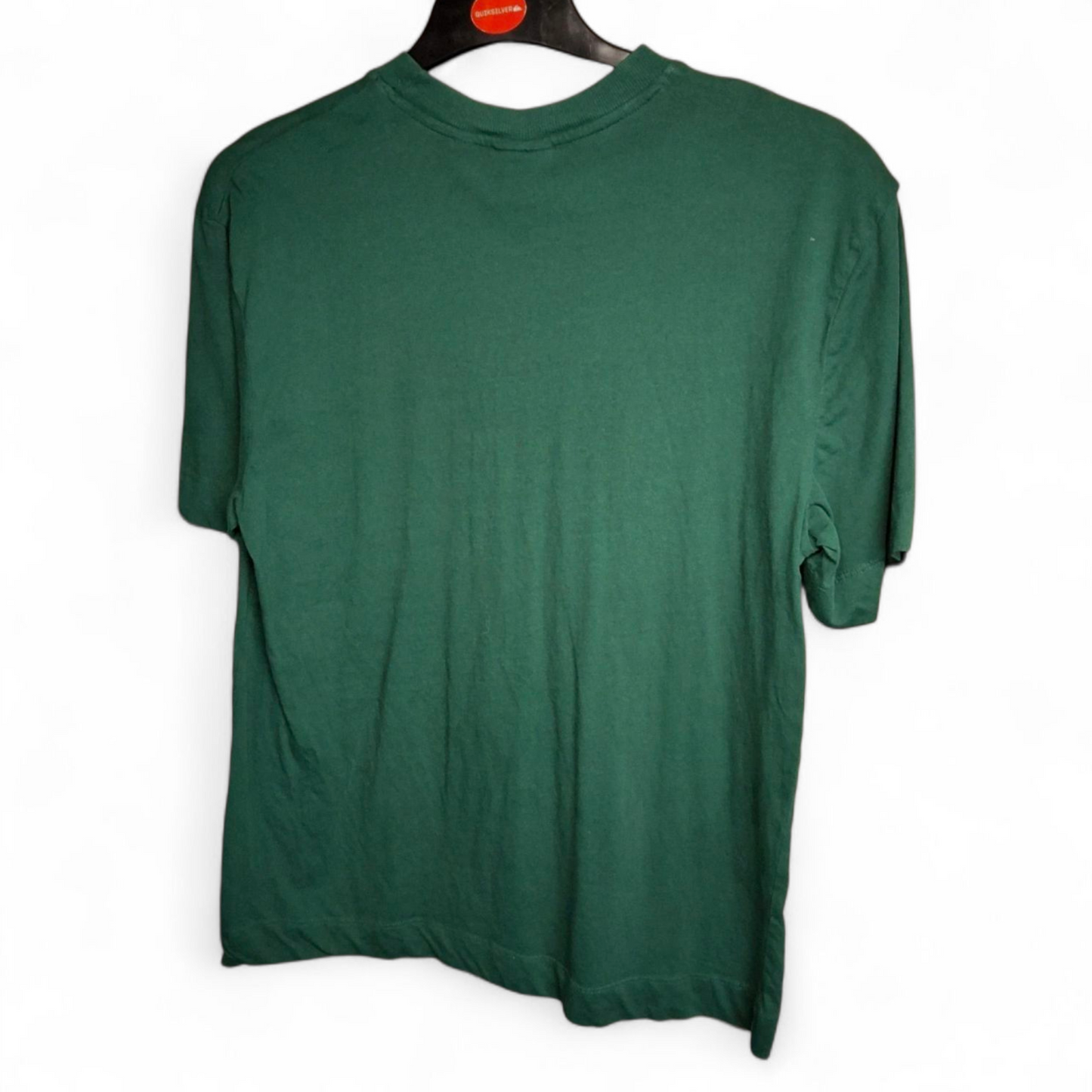 Collusion Dark Green Logo T-Shirt – Men’s Size M – 100% Cotton Streetwear Tee