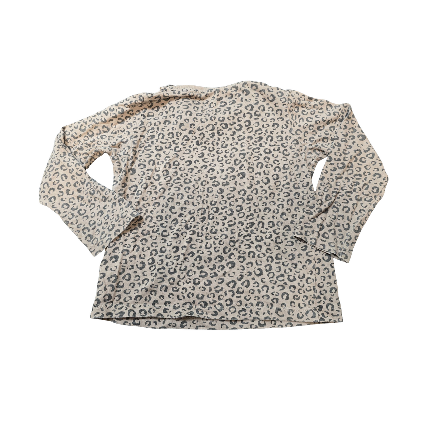 Evie Angel Leopard Print T-Shirt – Age 2–3 Years – 100% Cotton Girls