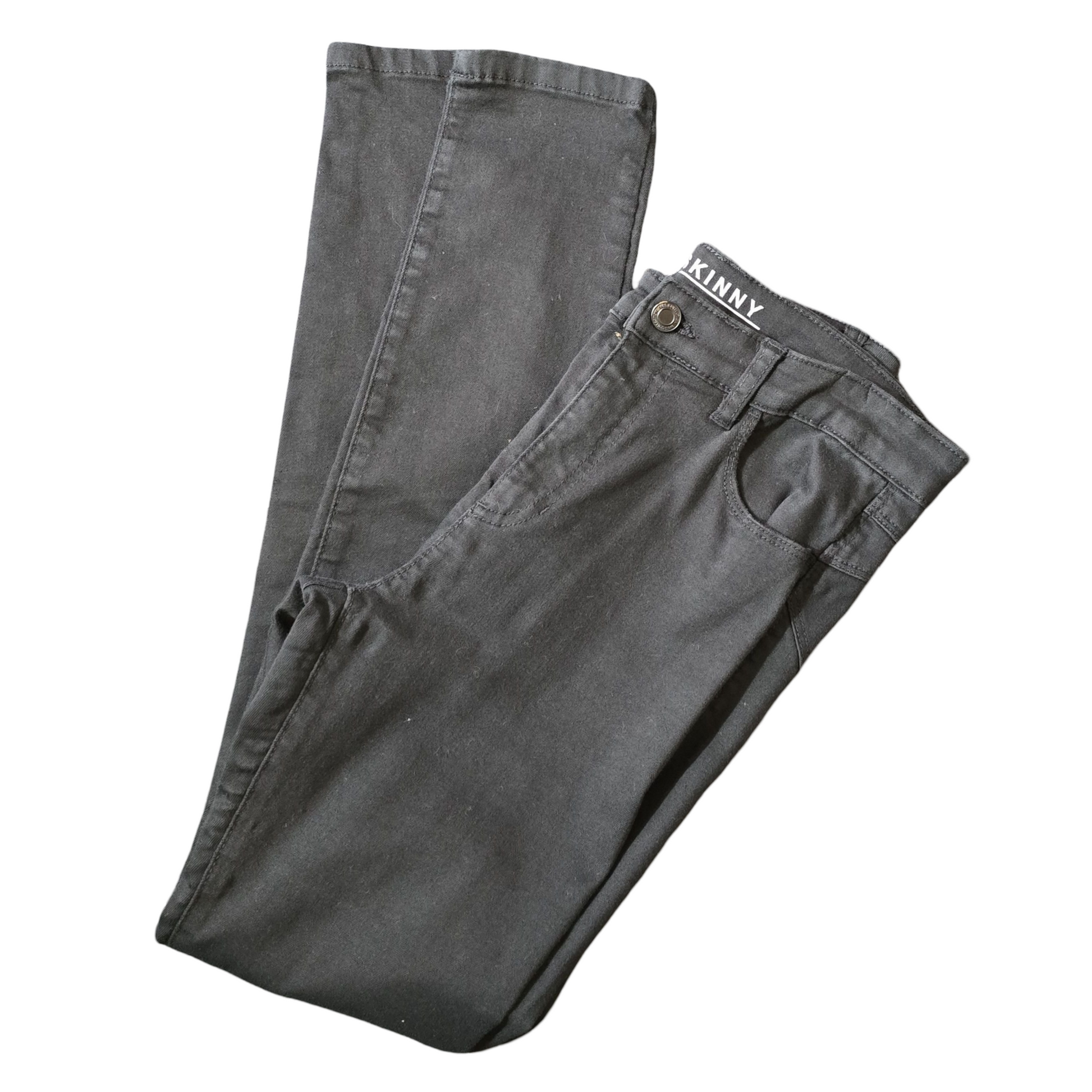 M&S Black High-Waisted Skinny Jeans – Size 10