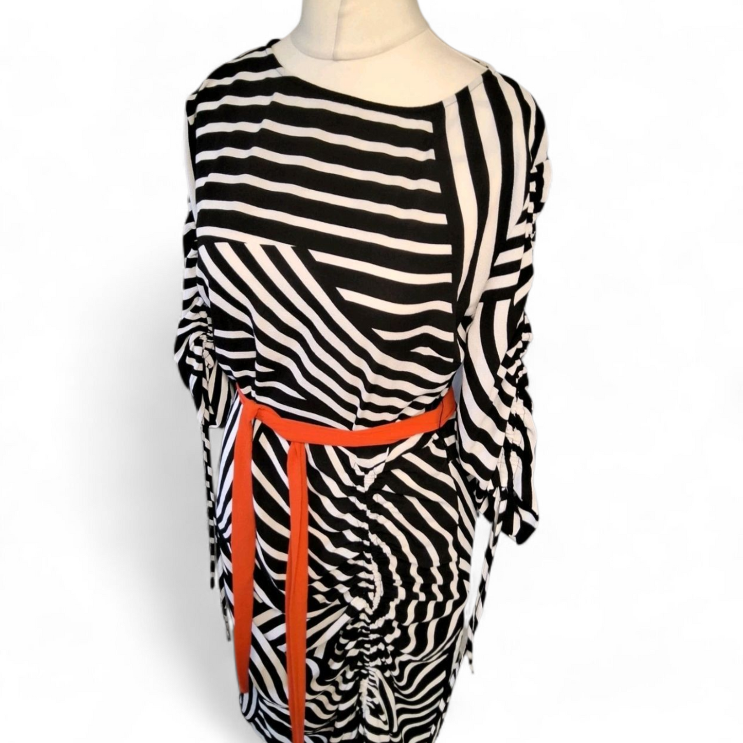 Studio by Preen Graphic Stripe Midi Dress – Size 12