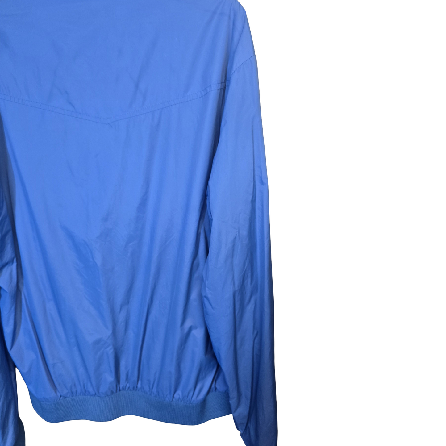 Jack & Jones Core Blue Lightweight Rain Jacket – XL – Hooded & Mesh Lined