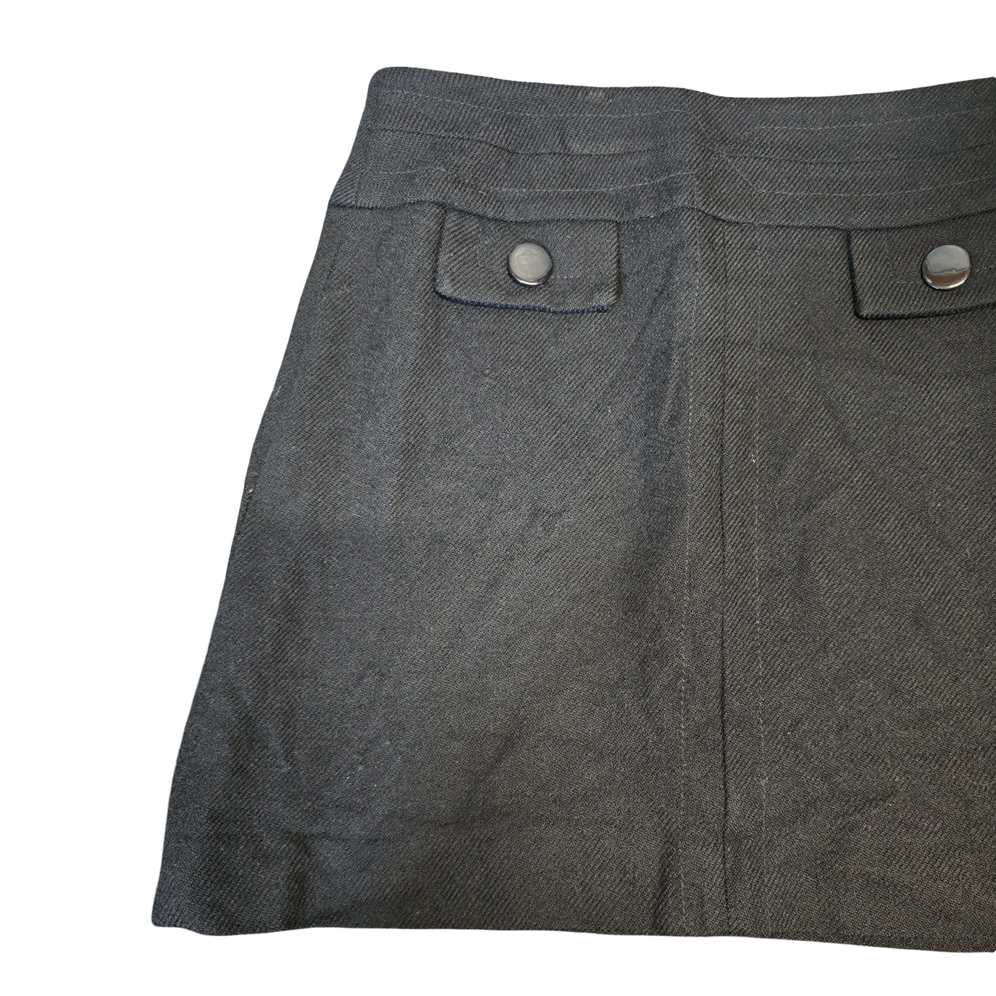 Hobbs Black Wool Mini Skirt – Lined – Size 10