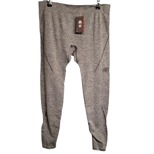 HIIT Grey High-Waisted Gym Leggings – Size Small (UK size 6–8) – NWT Activewear