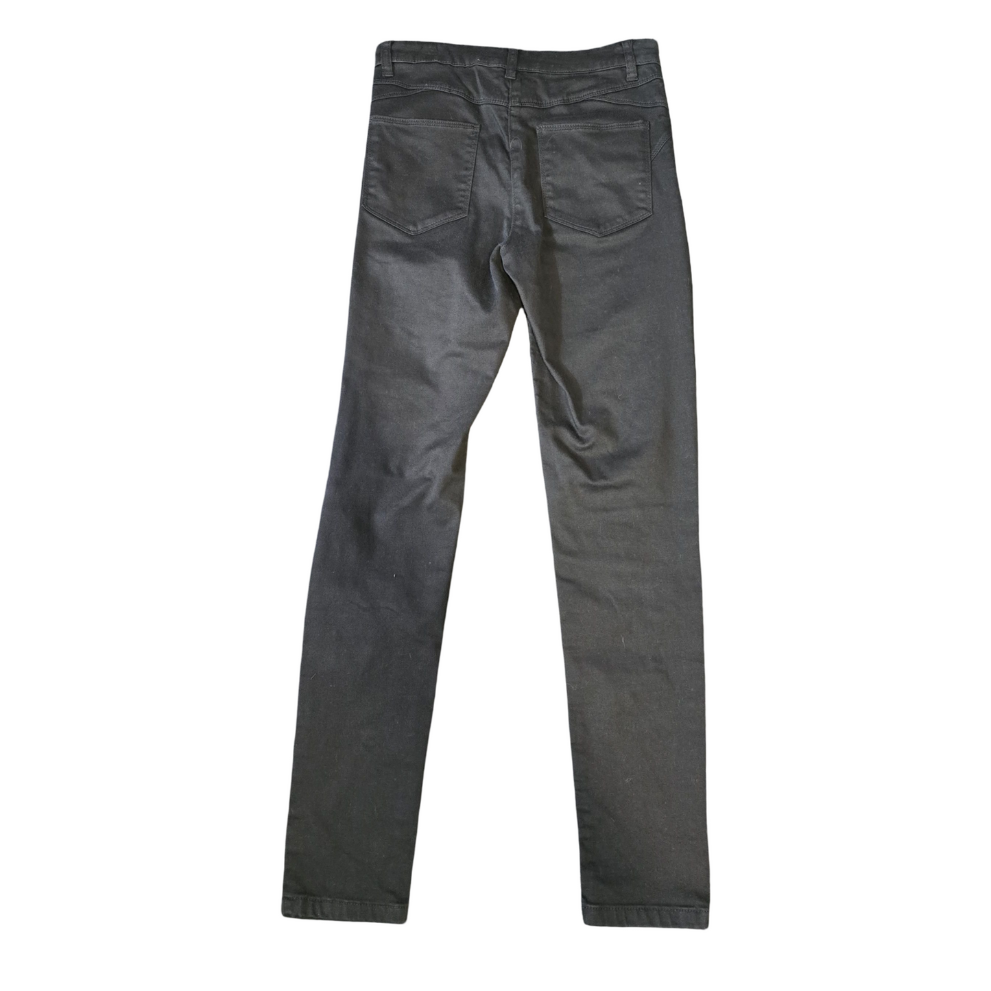 M&S Black High-Waisted Skinny Jeans – Size 10