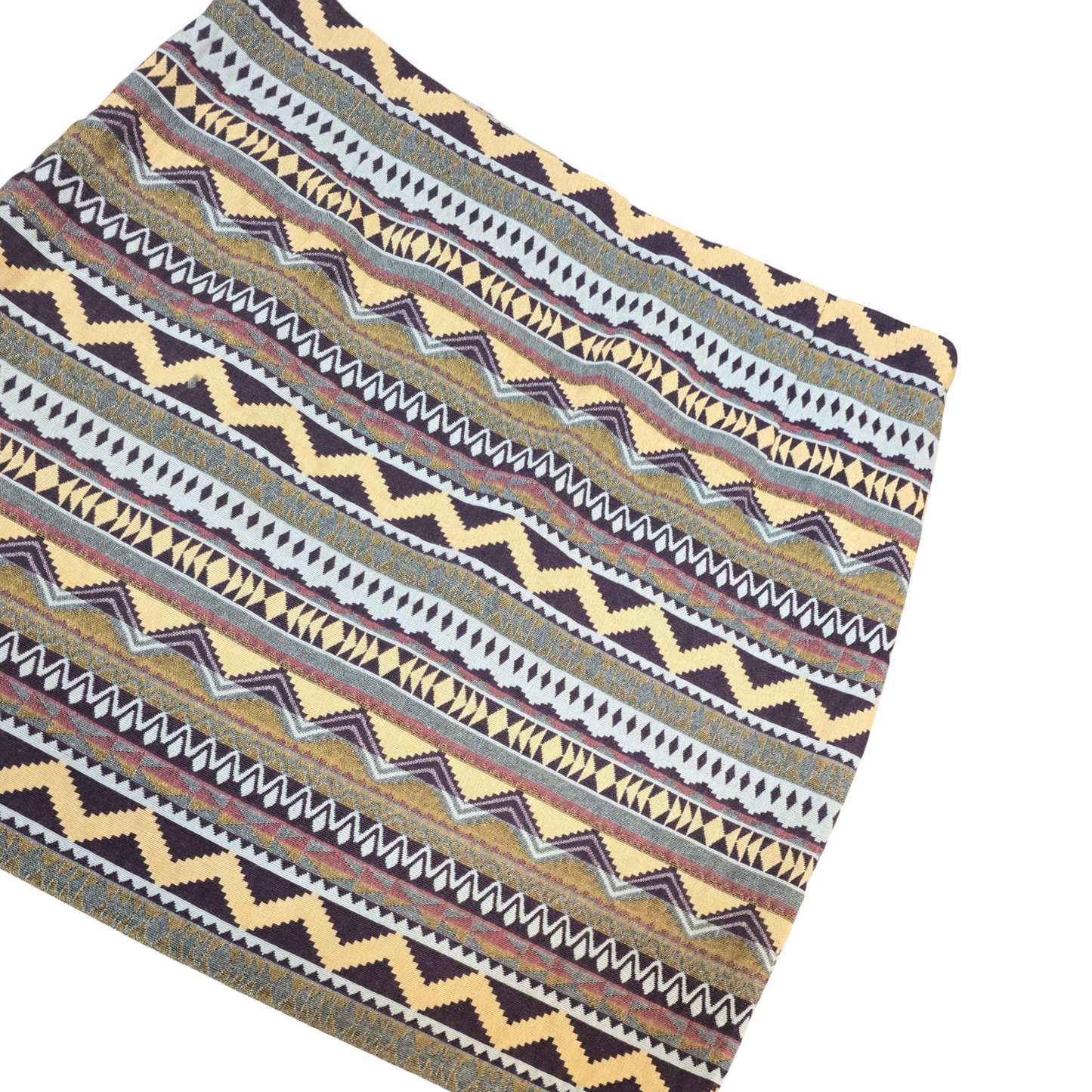 Only Geometric Print Mini Skirt – Size UK 8 / EUR 36 – Cotton Blend