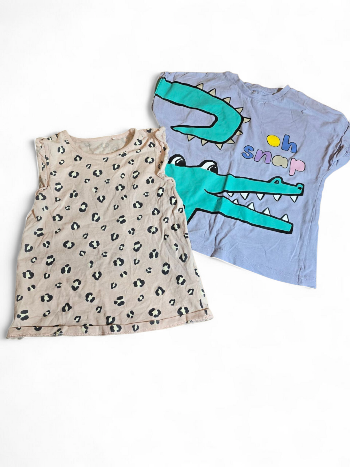 Girls Summer Clothes Bundle 4–5 Years | x4 Items | T-Shirts, Leggings, Shorts | George, Nutmeg, More
