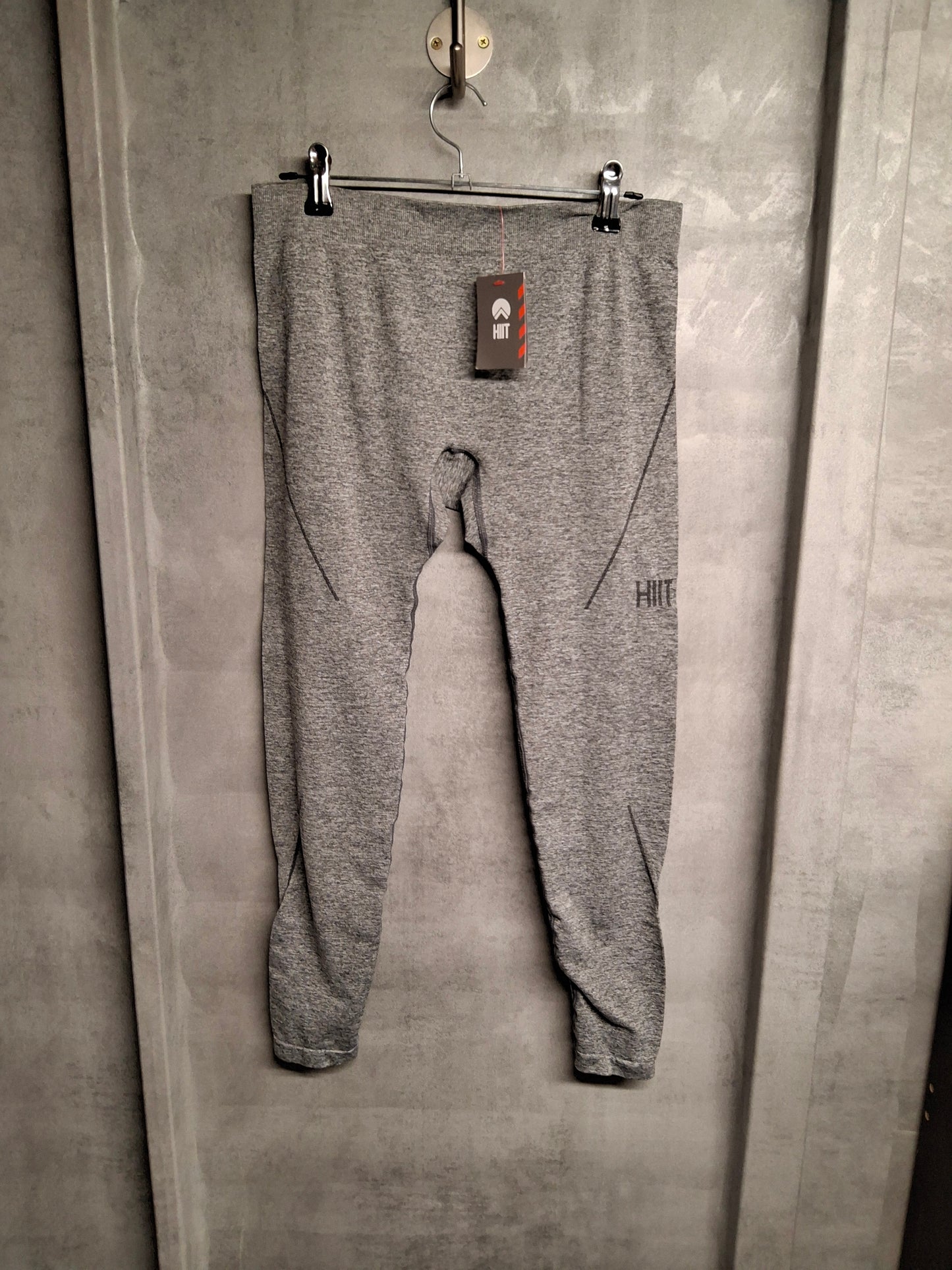 HIIT Grey High-Waisted Gym Leggings – Size Small (UK size 6–8) – NWT Activewear