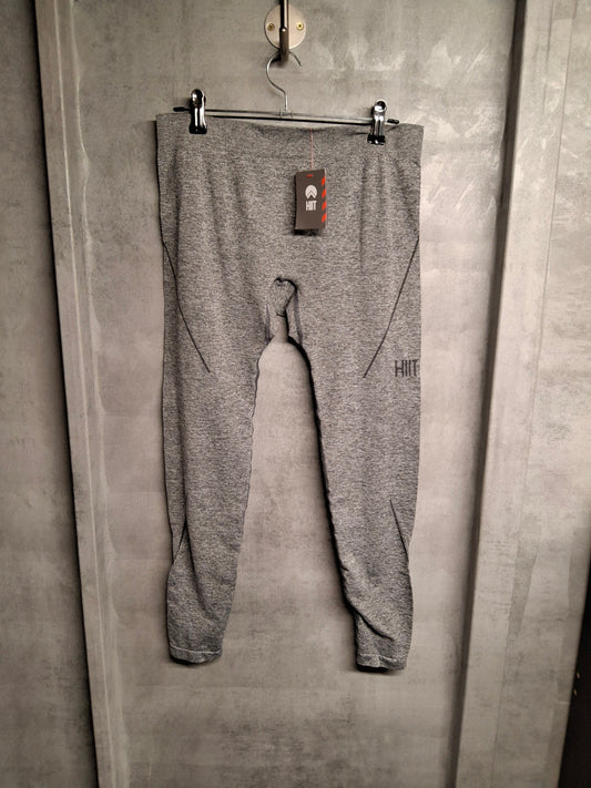 HIIT Grey High-Waisted Gym Leggings – Size Small (UK size 6–8) – NWT Activewear