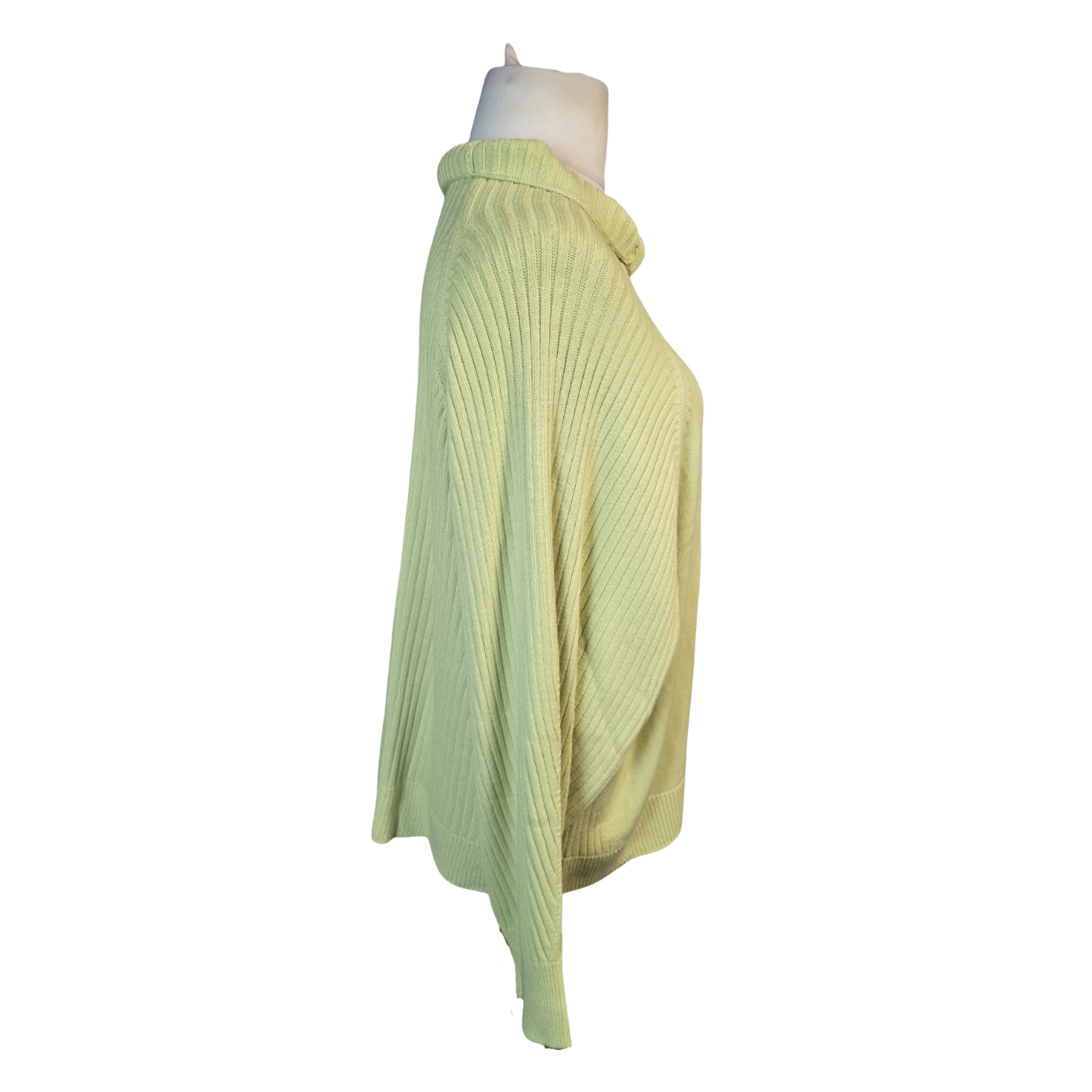Light Green Jumper 3XL Size 22/24 High Neck New Causal