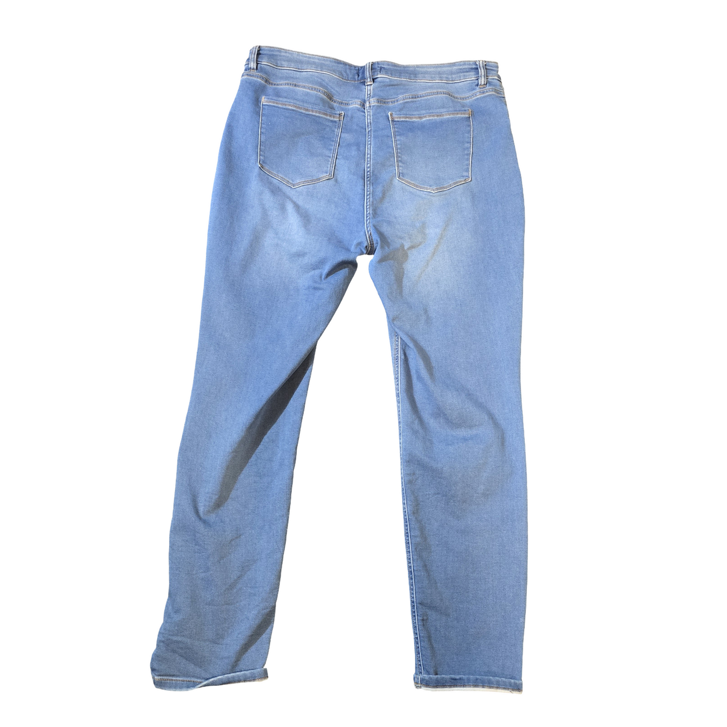 Matalan Curve Blue Skinny Jeans – High Waist – Size 20