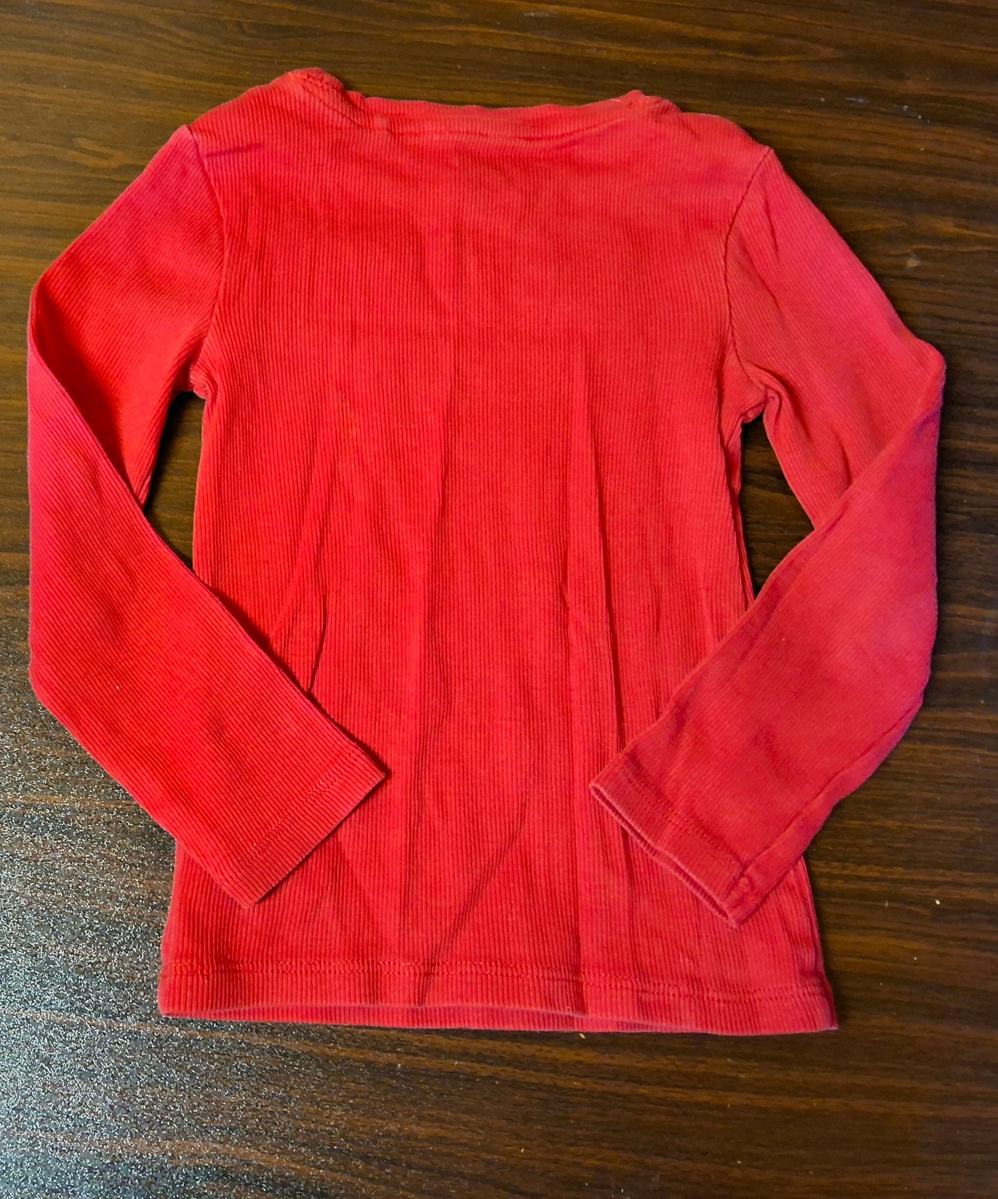 Next Red Long Sleeve T-Shirt – Girls 3 Years – 100% Cotton