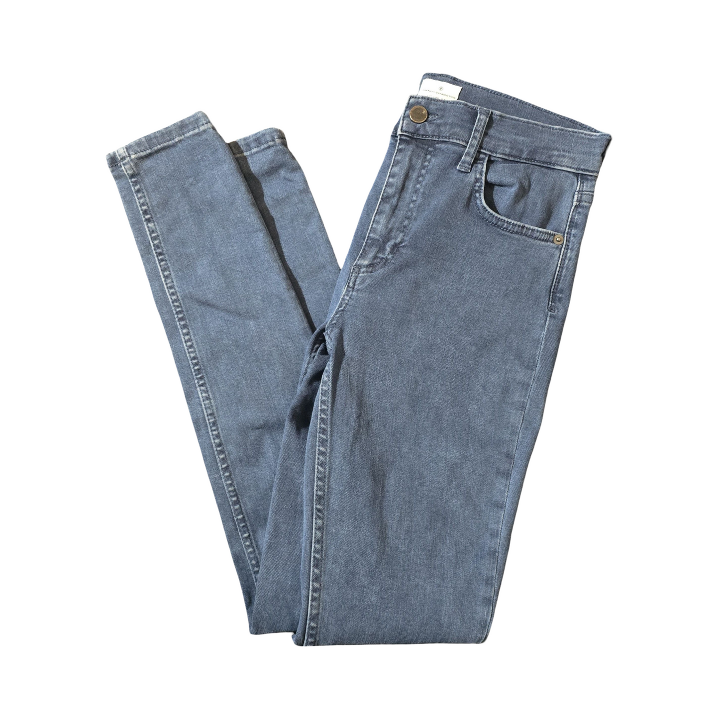French Connection Blue High Waisted Skinny Jeans – Size 10
