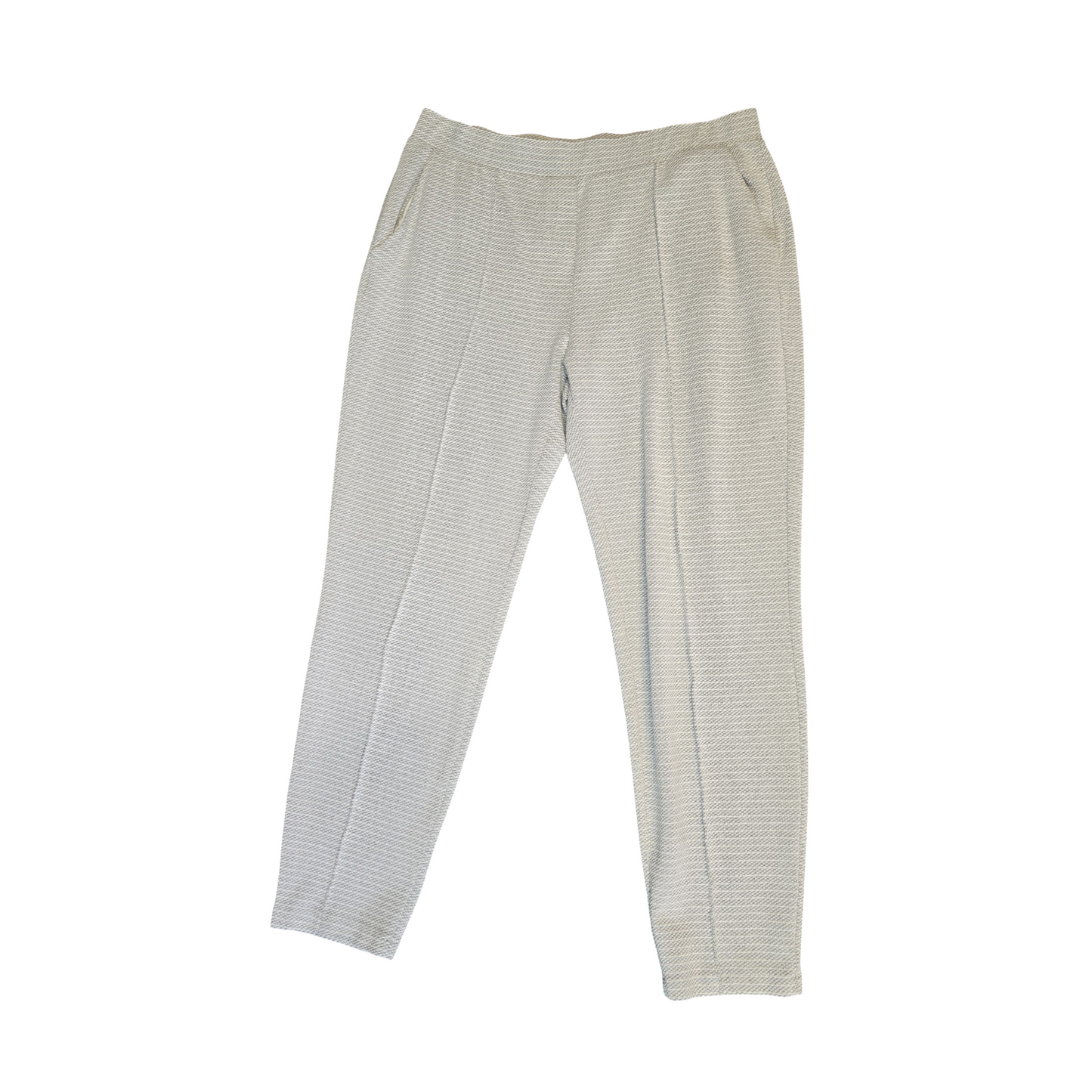 Next Light Grey Tapered Skinny Trousers Size 10 Work 