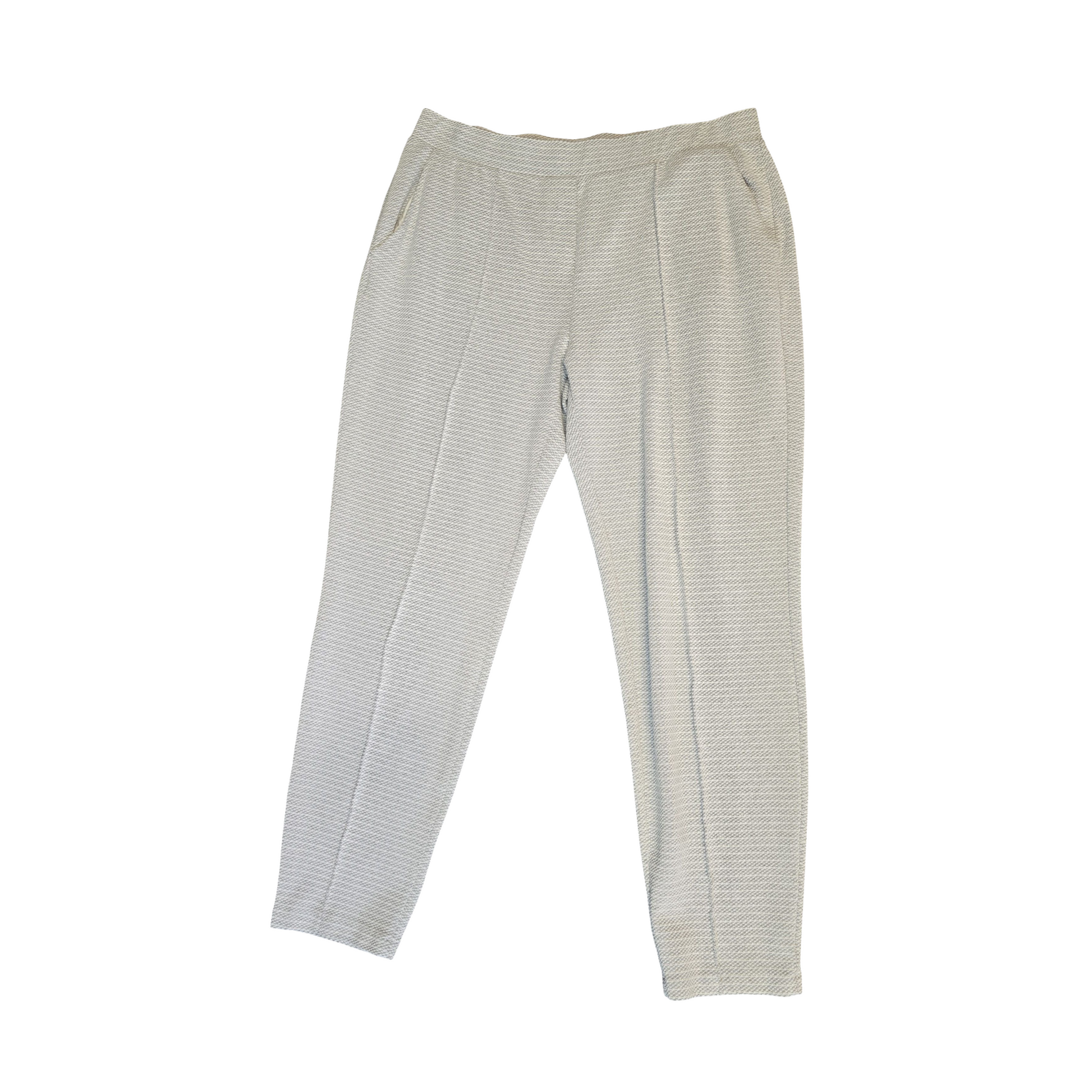 Next Light Grey Tapered Skinny Trousers Size 10 Work 