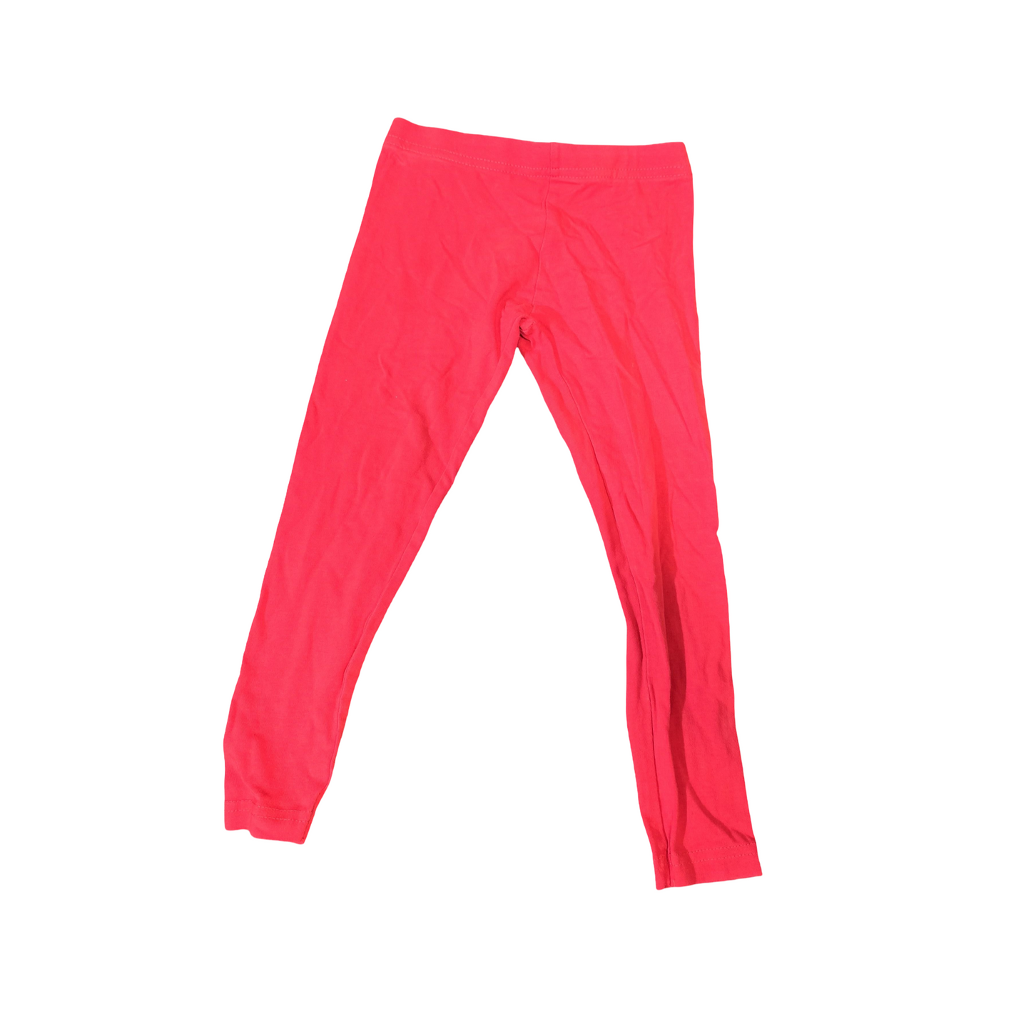 Love Me Girls Red Leggings – Age 3–4 Years – Cotton