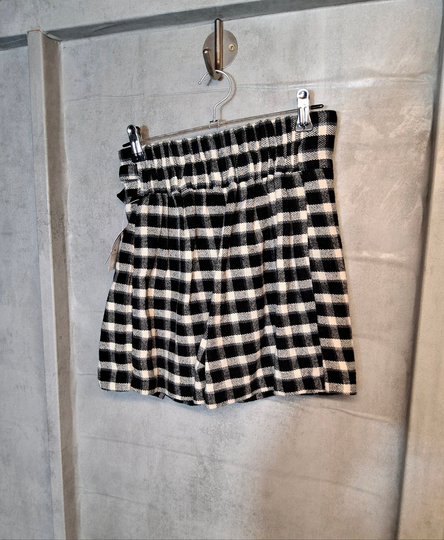 Nutmeg Black & White Check Skort – Girls 10-11 Yrs – 100% Cotton – NWT