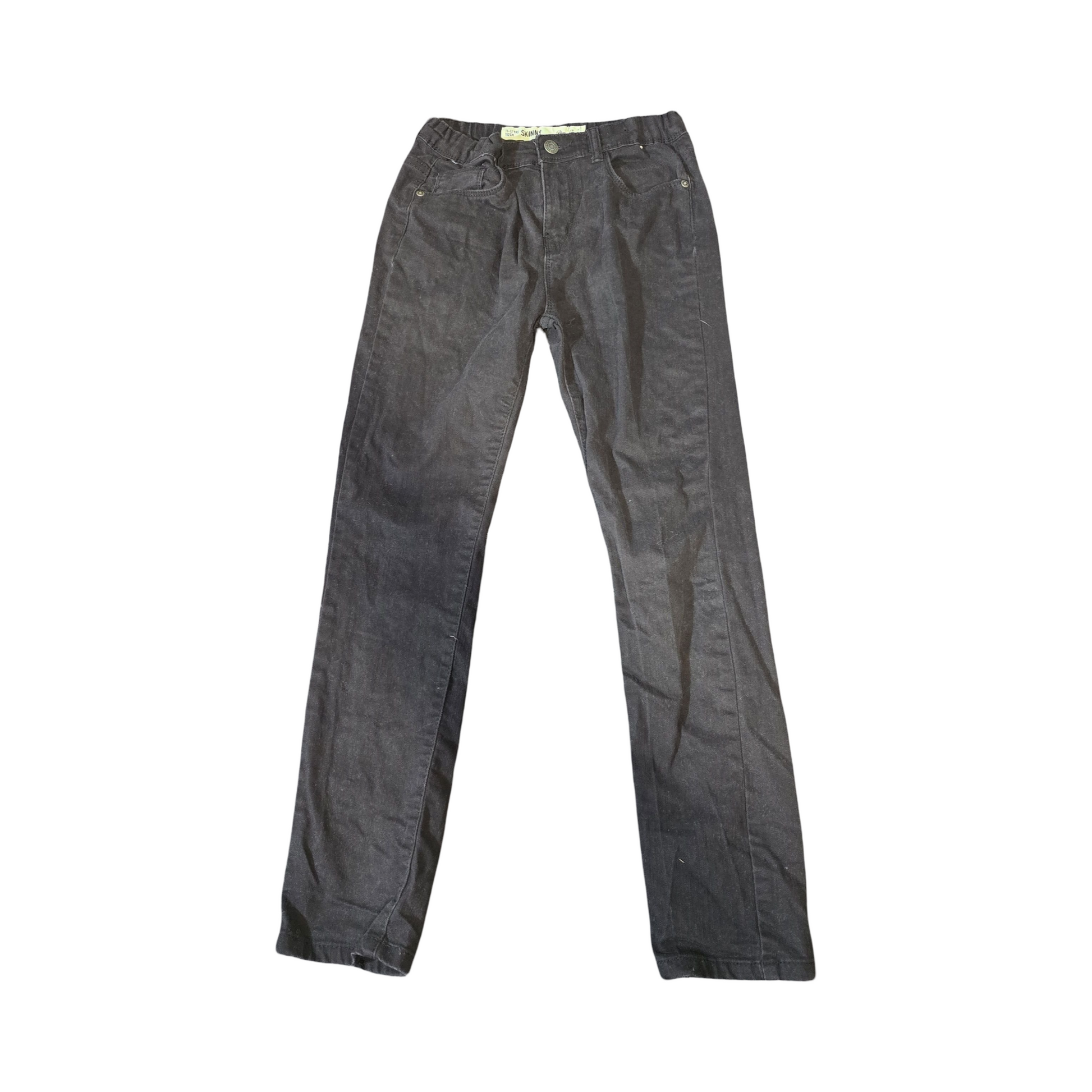 Primark boys black skinny jeans age 11-12years