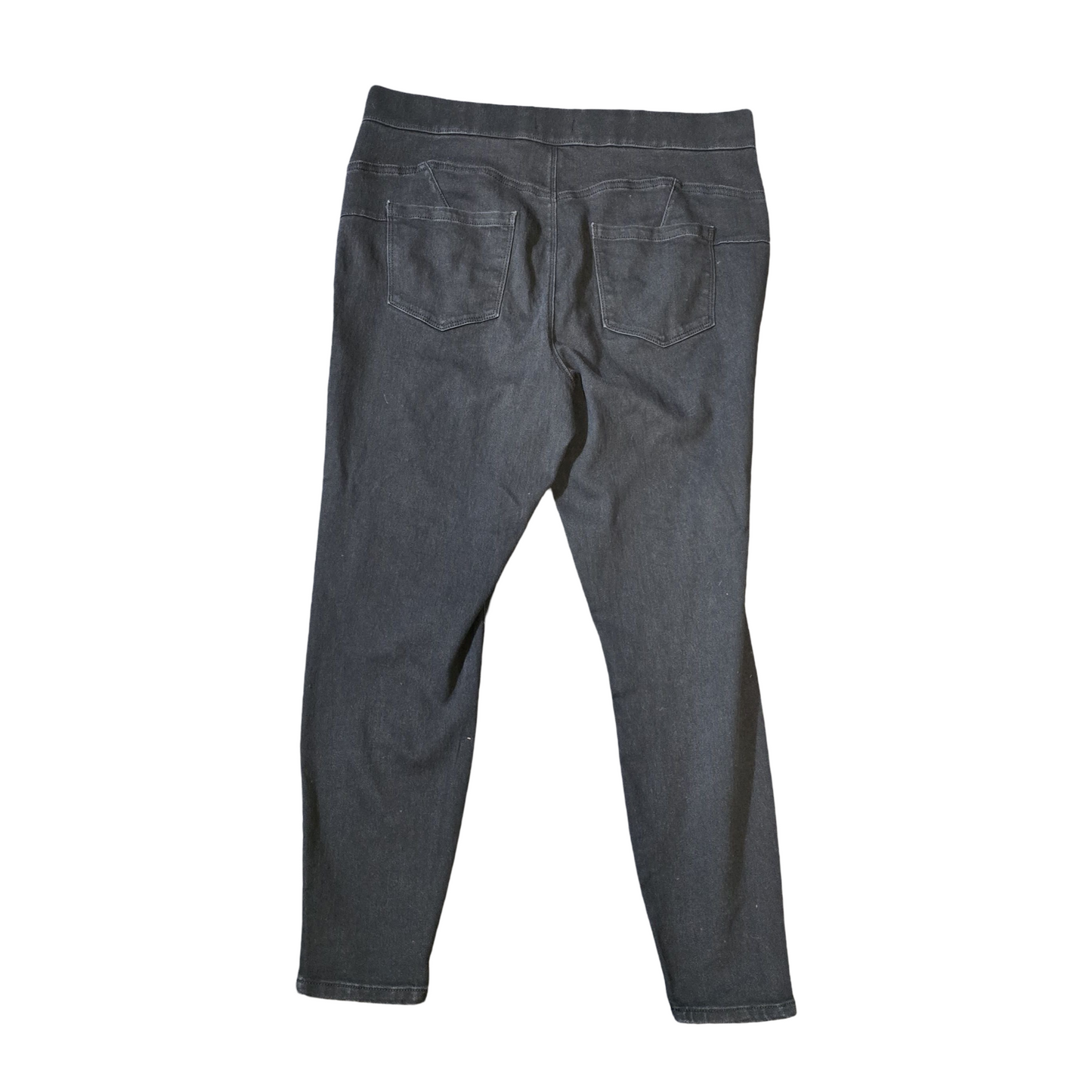 Matalan Black Skinny Jeggings – Size 16 – High Waist, Elasticated Fit