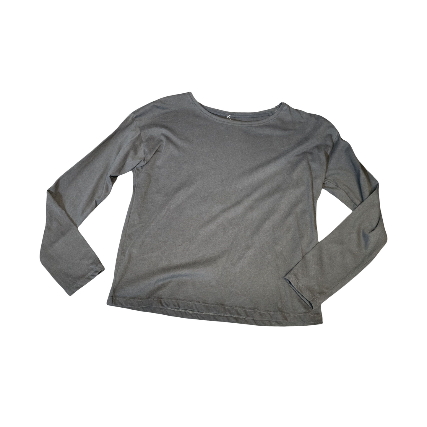 Tu Black Long Sleeve T-Shirt – Boys Age 12 – 100% Cotton