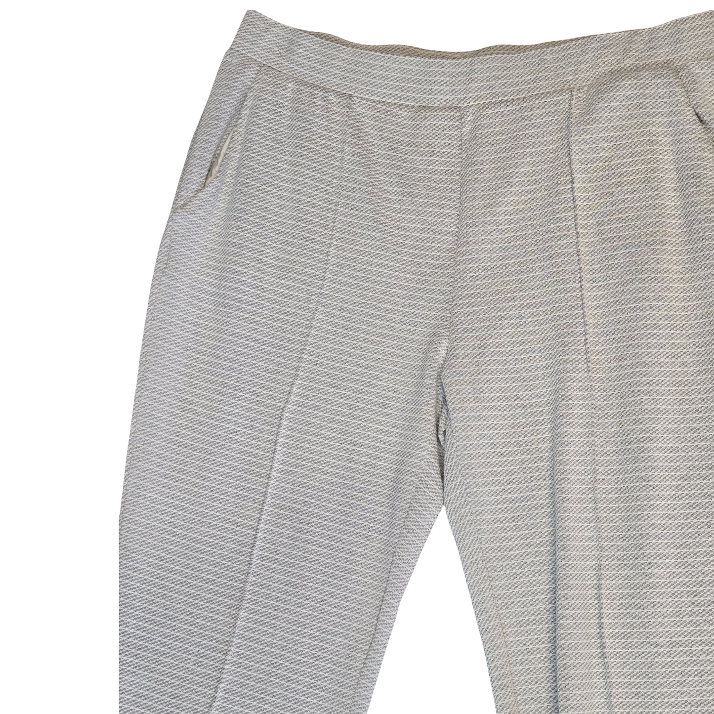 Next Light Grey Tapered Skinny Trousers Size 10 Work