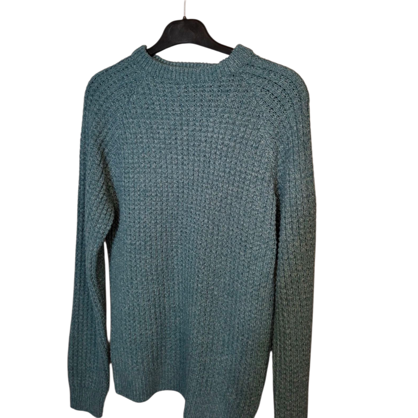 Tu Teal Green Knitted Jumper – Men’s XS – 100% Acrylic