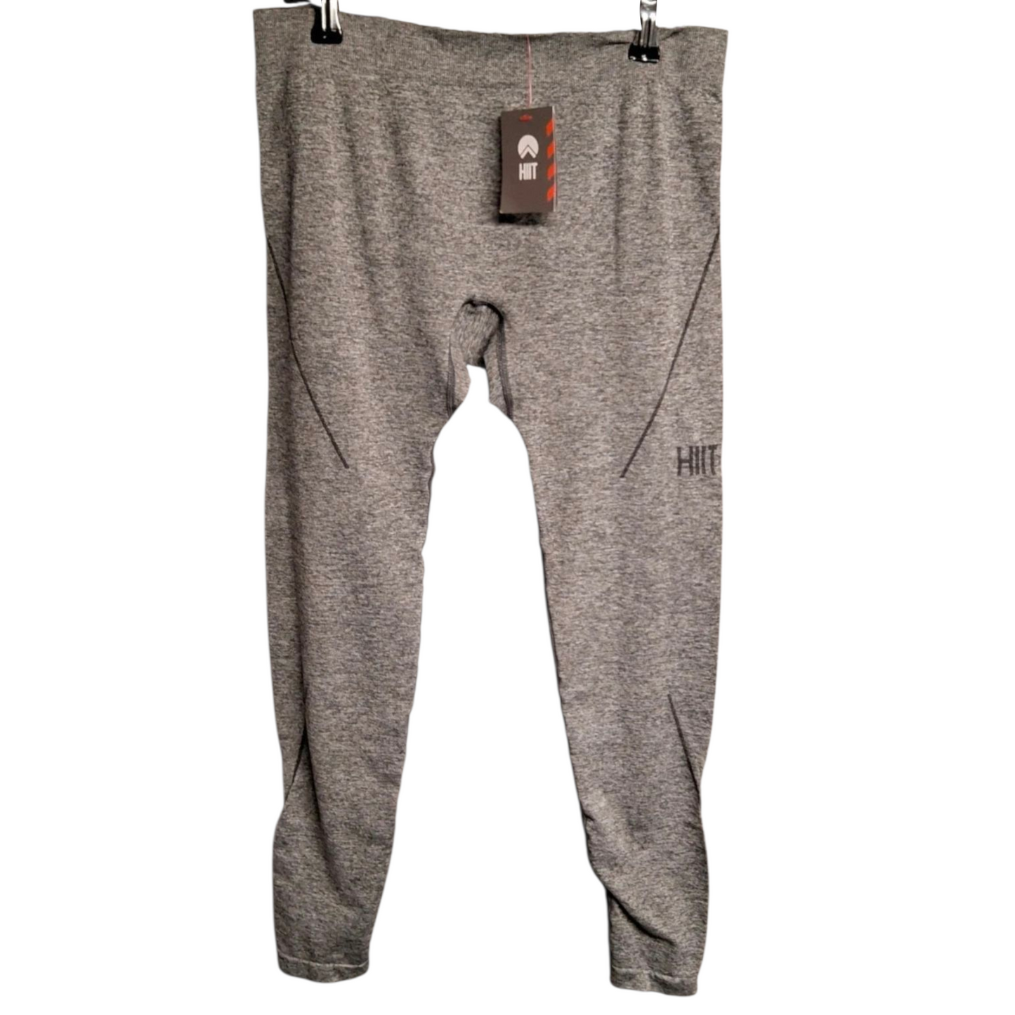 HIIT Grey High-Waisted Gym Leggings – Size Small (UK size 6–8) – NWT Activewear