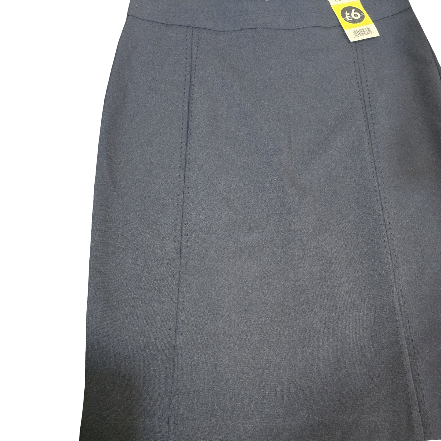 George Navy A-Line Knee Length Skirt – Size 12 – 100% Polyester – NWT