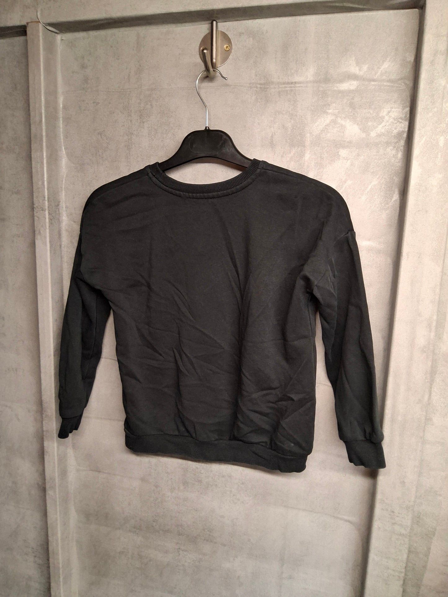 George Boys’ Black Jumper – Age 6–7 Years – Cotton & Polyester – Printed Sweatshirt