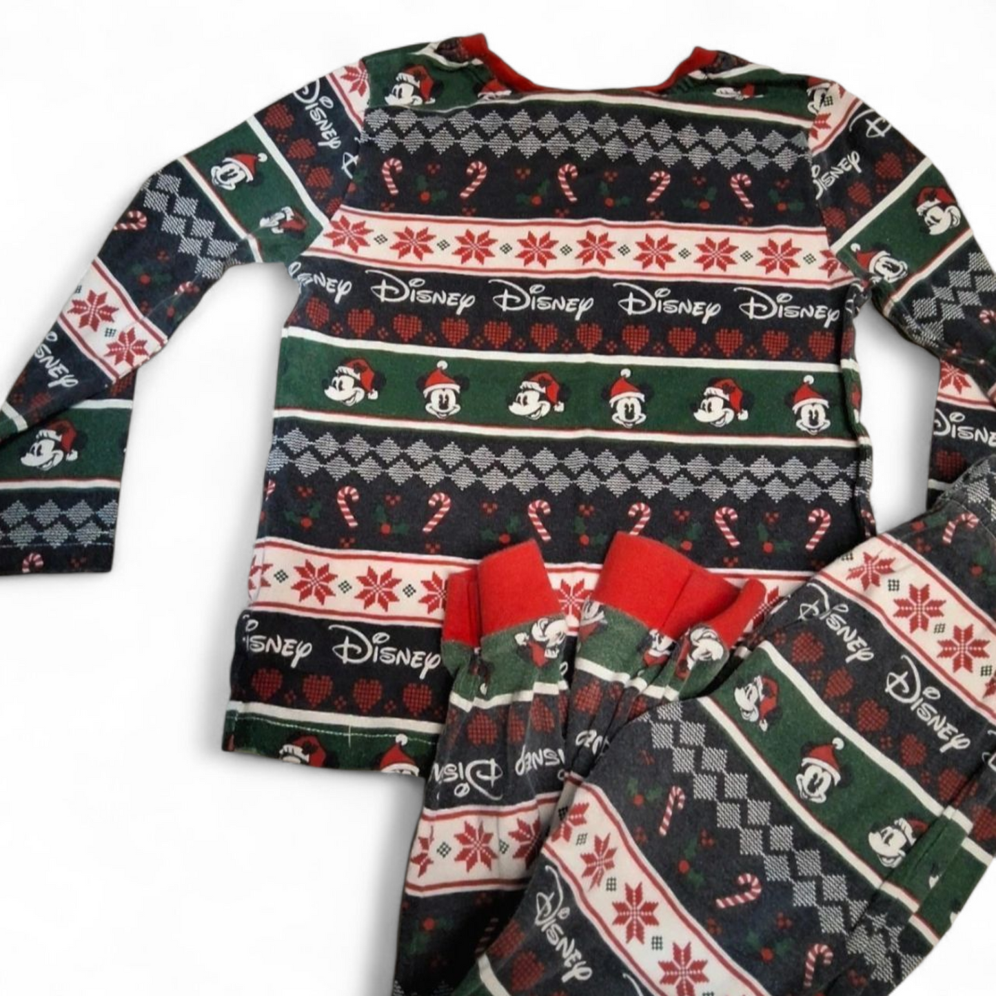 Primark Boys Disney Christmas Pyjamas – Age 3-4 Years – 100% Cotton