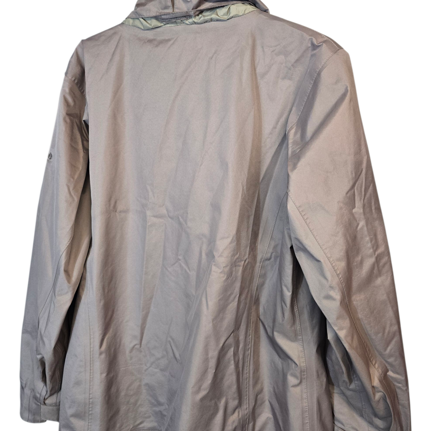 Regatta Beige Waterproof Hydrafort Jacket – Size 18 – Foldaway Hood