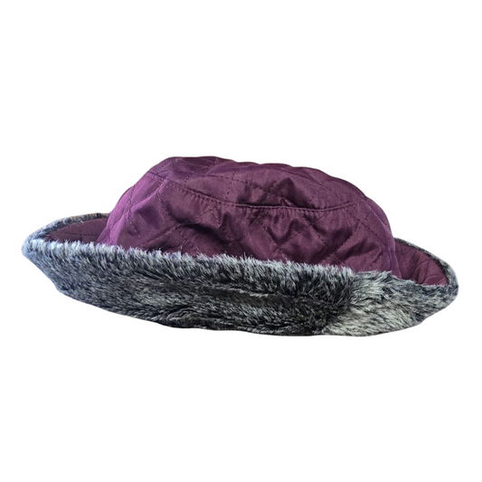 Purple Winter Hat Size 57cm Cozy Hawkins