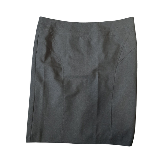 E-vie Collection Black A-Line Knee-Length Work Skirt – Size 16