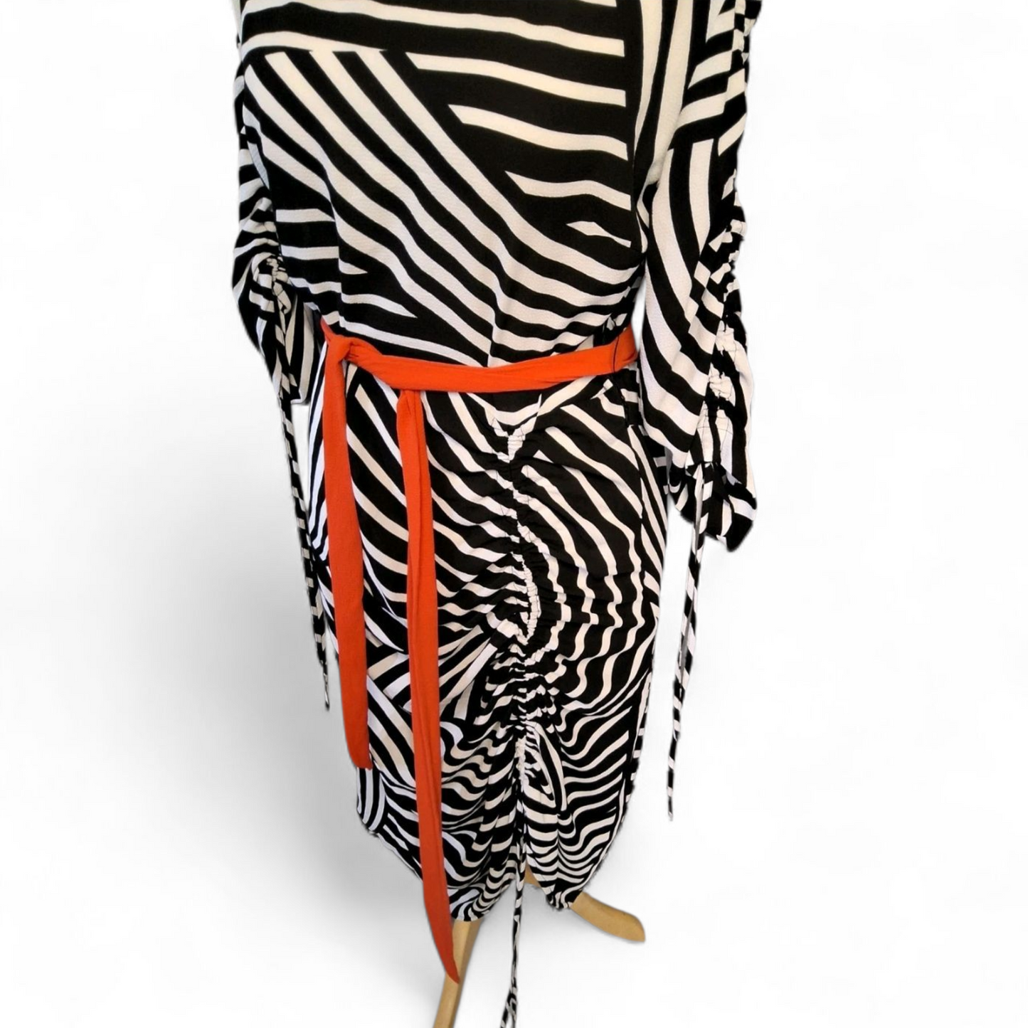 Studio by Preen Graphic Stripe Midi Dress – Size 12