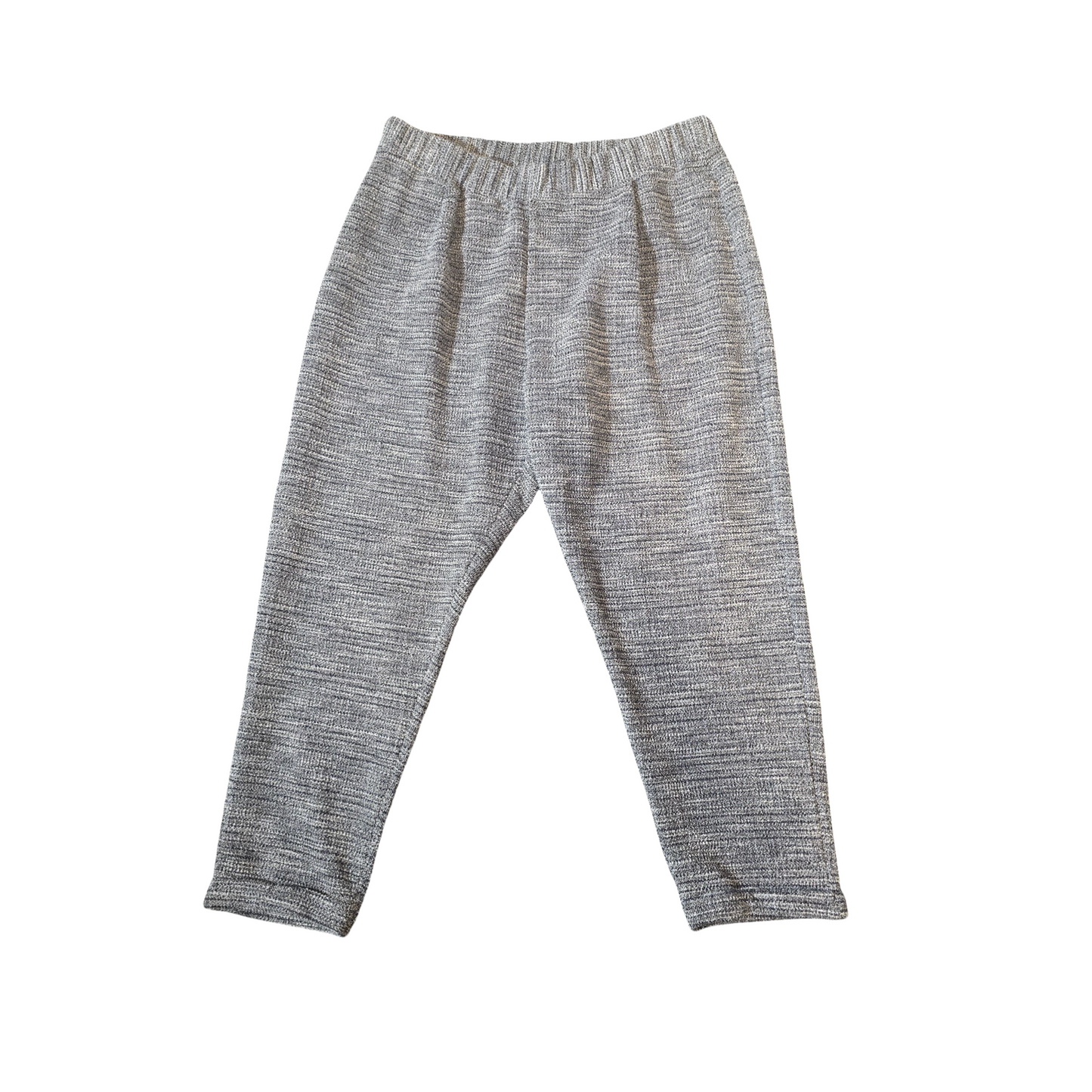 George Grey Knit-Design Skinny Trousers – Size 16 – High Waisted & Comfy