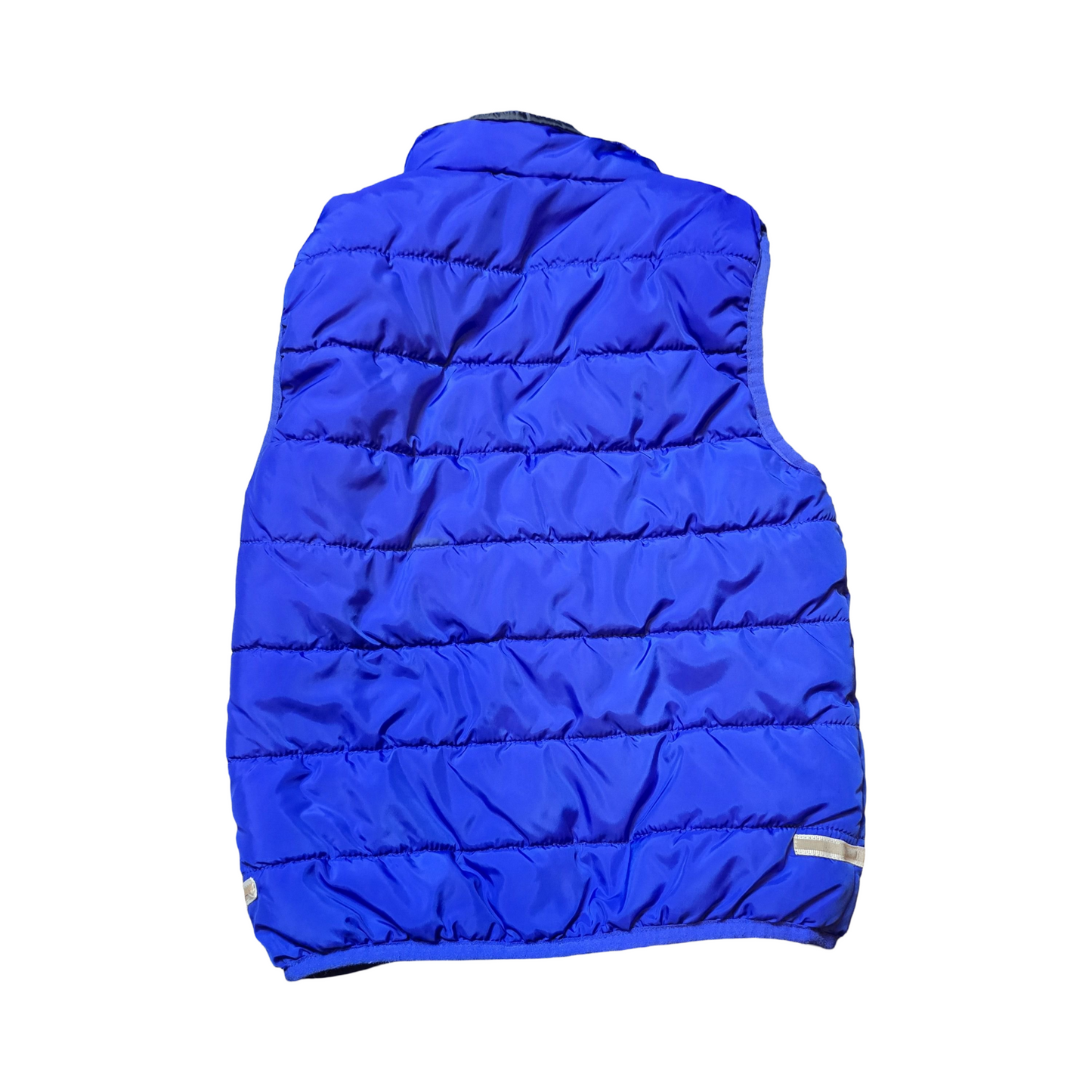 Result Boys Blue Padded Gilet – Zip Pockets – Age 5-6 Years – Polyester