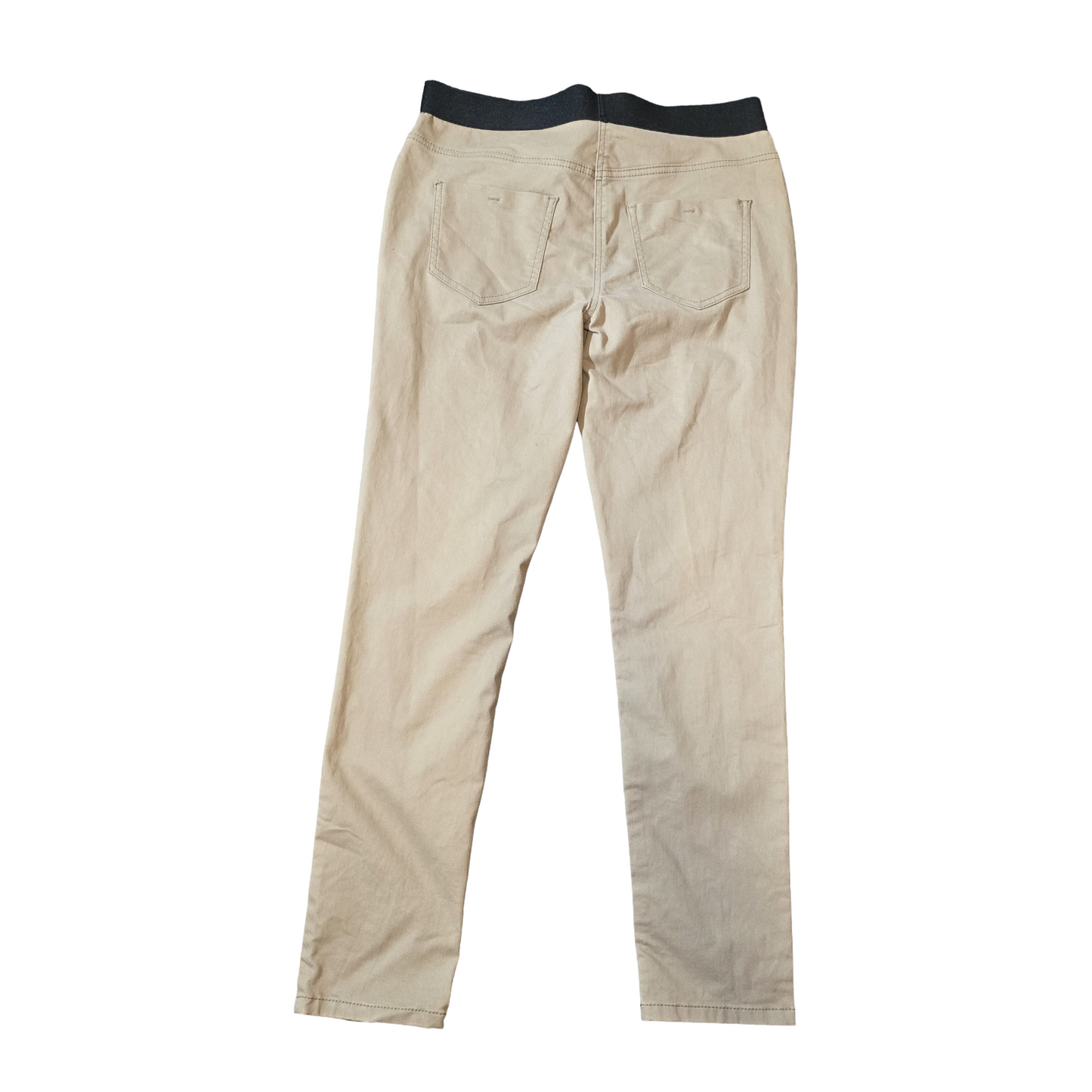 George Beige Slim Leg Jeggings – Size 14 – Elasticated Waist Everyday Staple