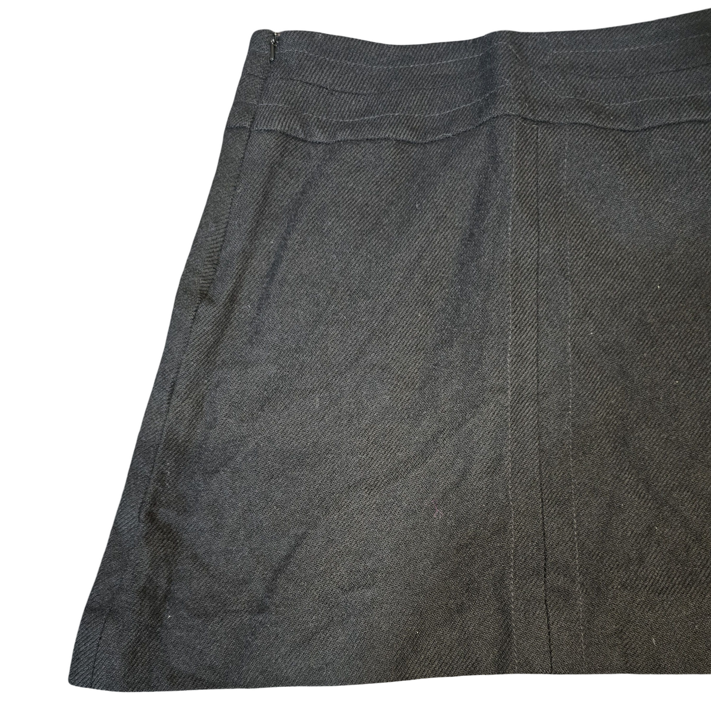 Hobbs Black Wool Mini Skirt – Lined – Size 10