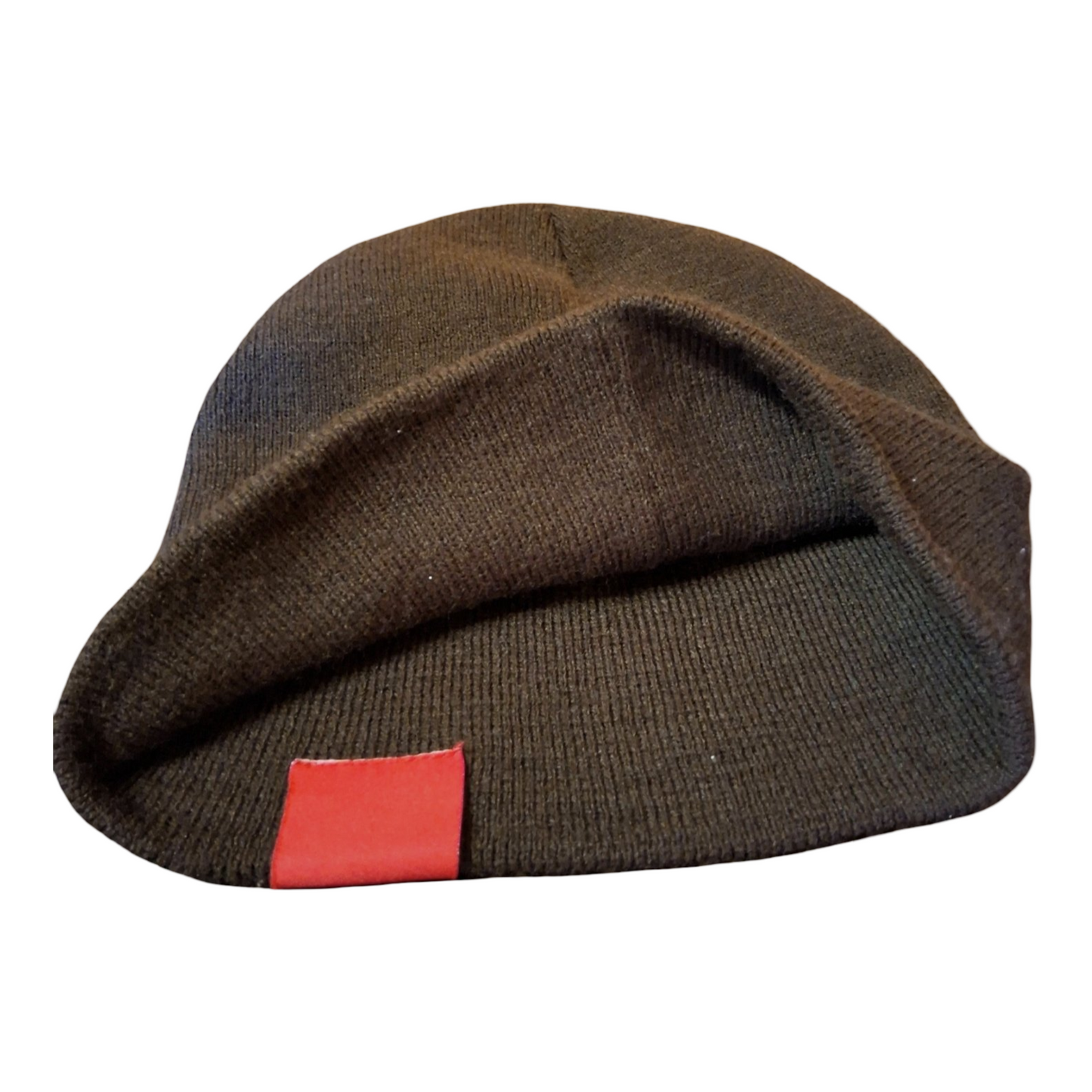 Vintage Duffs Brown Beanie – 90s/00s Skater Streetwear – One Size