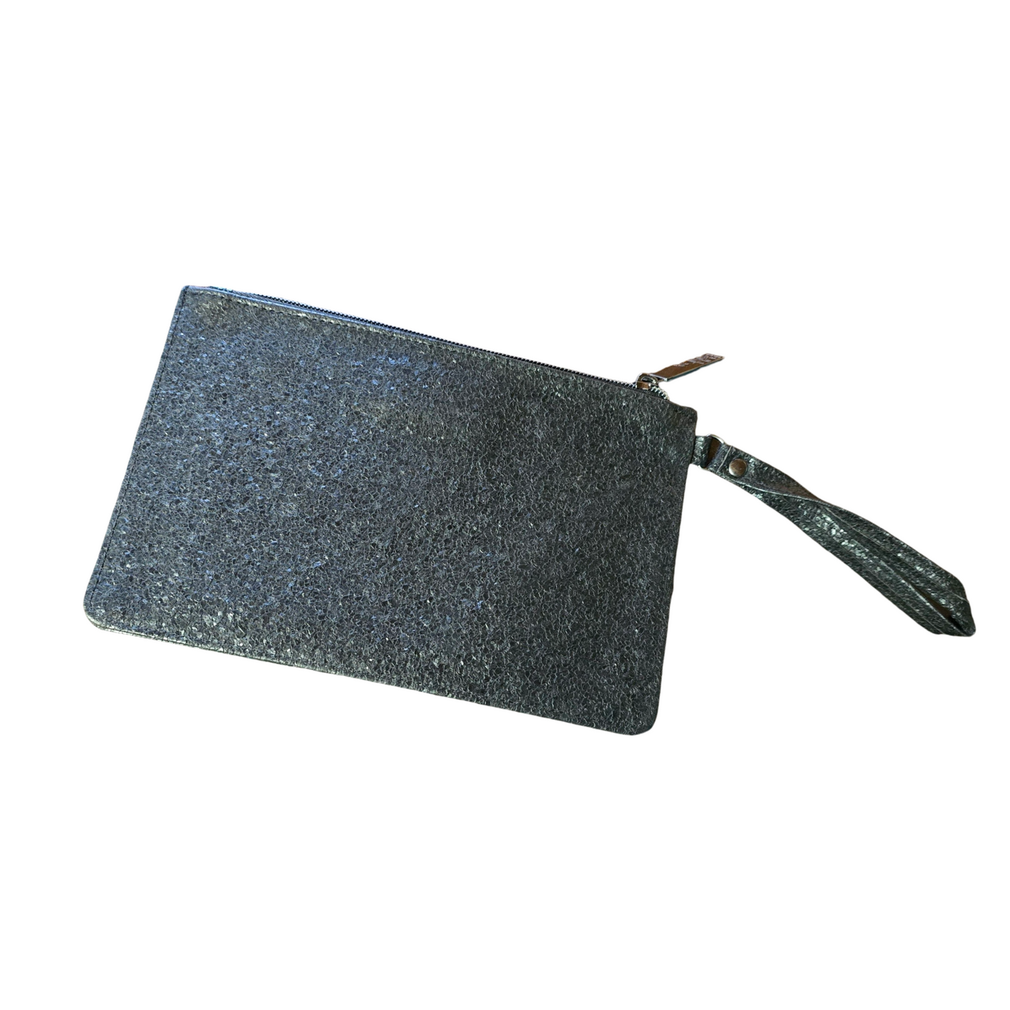 Full Panda Black Glitter Clutch Bag – NWOT