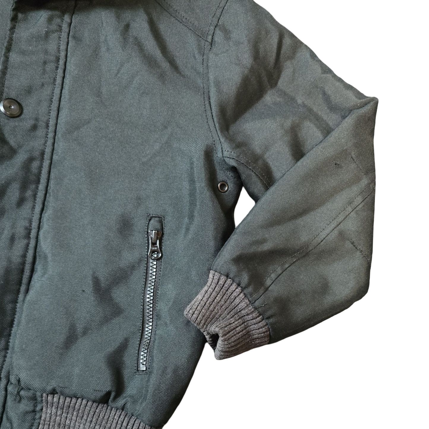 Next Black Hooded Winter Coat – Age 8 – Warm, Cosy & Ready for Winter Boys