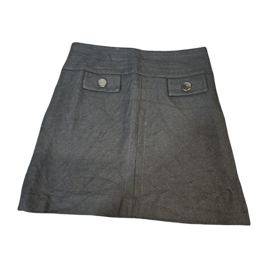 Hobbs Black Wool Mini Skirt – Lined – Size 10