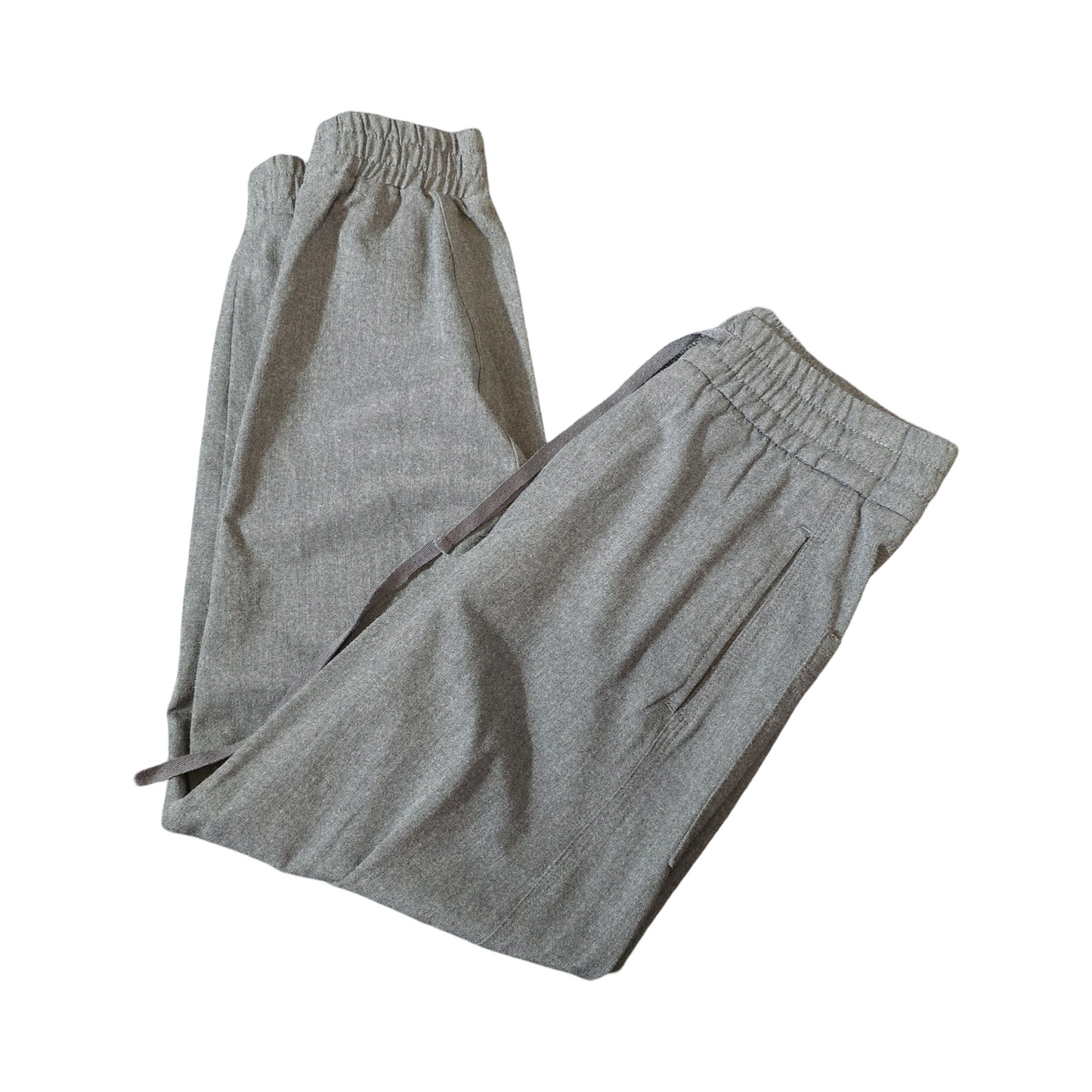 Zara Grey Cuffed Relaxed Jogger Trousers – XS (UK 4/6) 