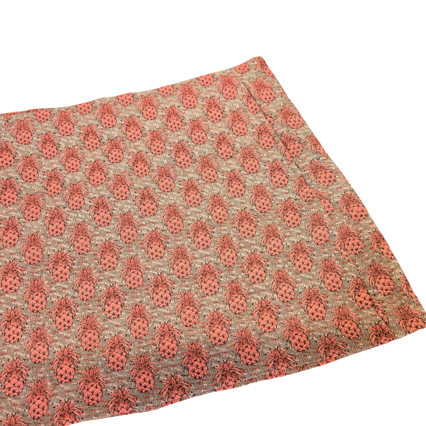 Cooperative Grey & Pink Pineapple Print Mini Skirt – Size S (UK size 6/8)