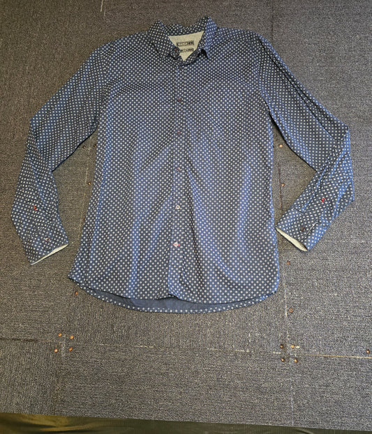 Peacocks Men's navy shirt size Large