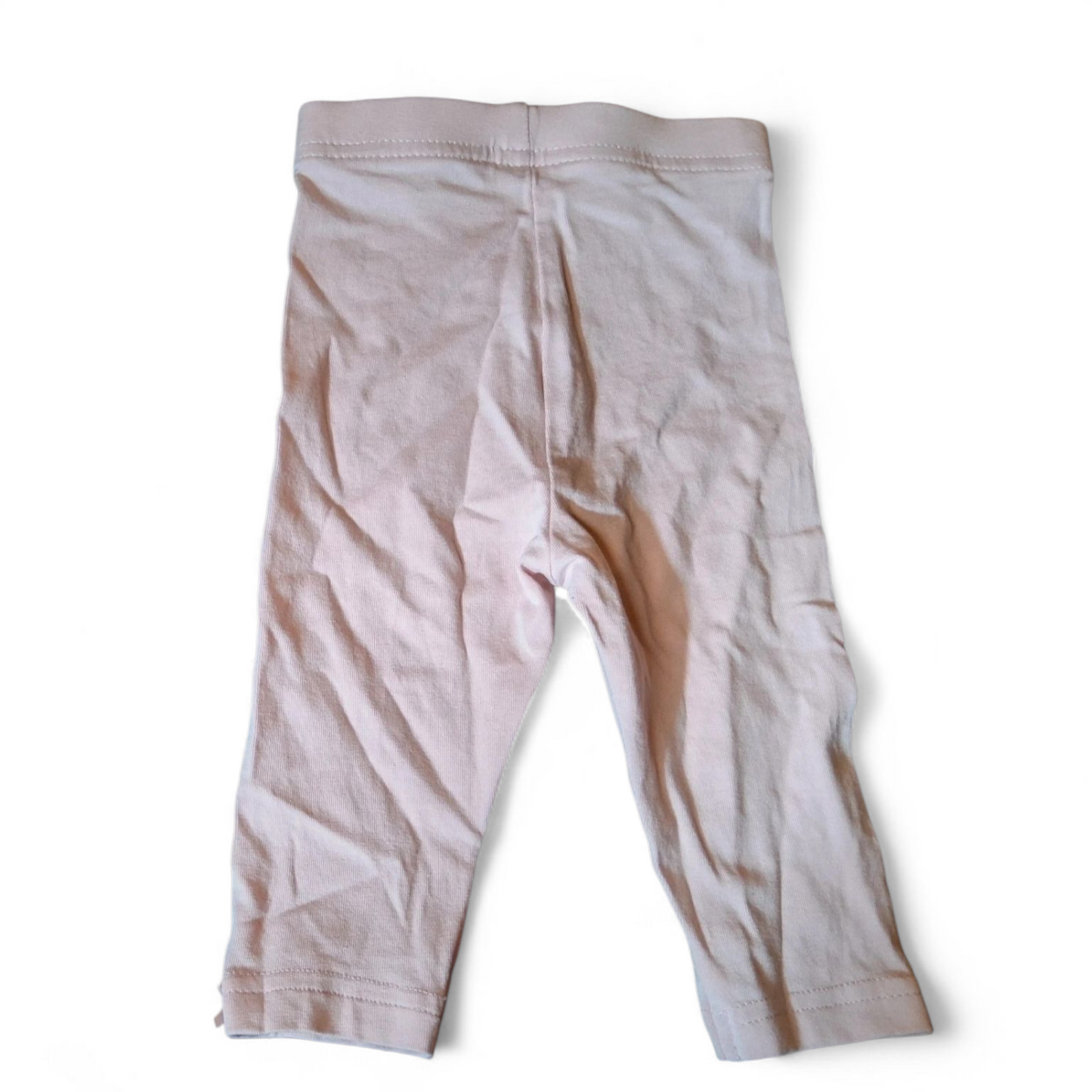 George Girls Pink Leggings – 3–6 Months – 100% Cotton