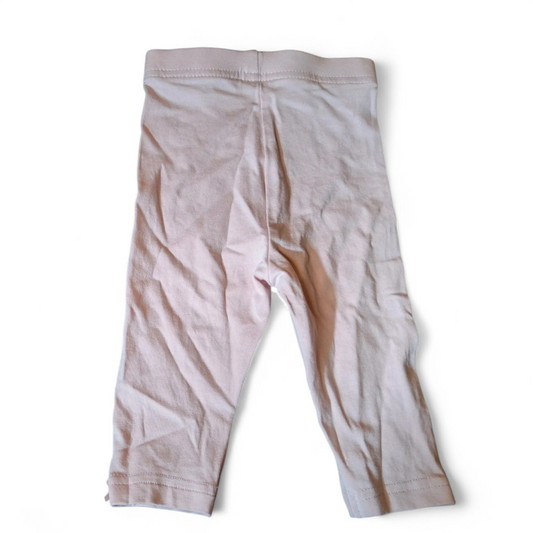 George Girls Pink Leggings – 3–6 Months – 100% Cotton