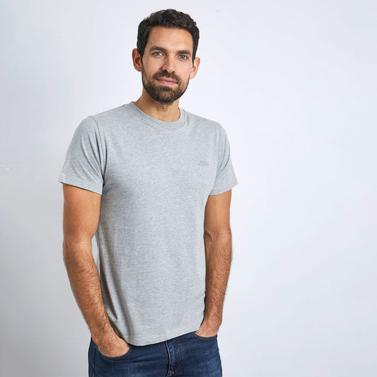 Weird Fish Men’s Grey T-Shirt – Size XL – Cotton & Polyester – Casual Short Sleeve Top