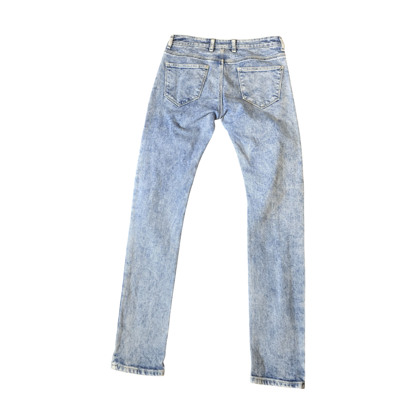 Topman Men’s Blue Stretch Skinny Jeans – Size W30 L30 Reg – 100% Cotton