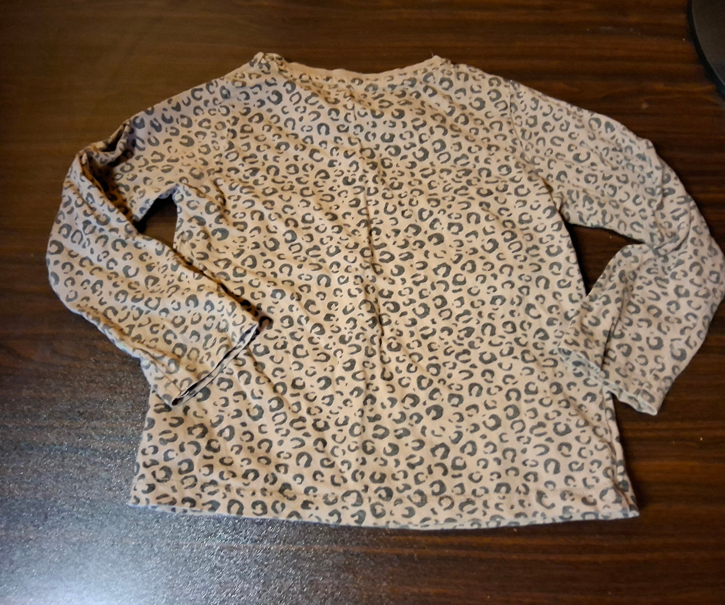 Evie Angel Leopard Print T-Shirt – Age 2–3 Years – 100% Cotton Girls